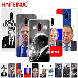 На Алиэкспресс купить чехол для смартфона hameinuo sergey v. lavrov we love rov cover phone case for nokia 9 8 7 6 5 3 lumia 640 640xl 2018