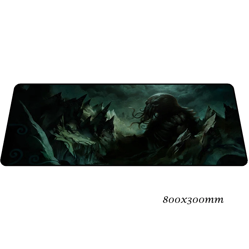 Cthulhu коврик для мыши 80x30 см, Подарочный игровой коврик для мыши, большой геймерский коврик, яркий компьютерный стол, коврик для мыши, клавиатура, большие игровые коврики - Цвет: design 9