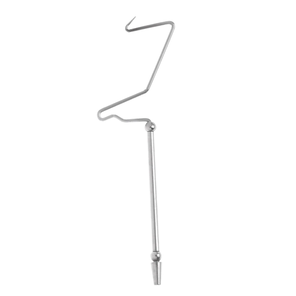 

Fly Tying Stainless Steel Rotating Rotary Small Whip Finisher Tool 11.3cm 4.4inch High Strength
