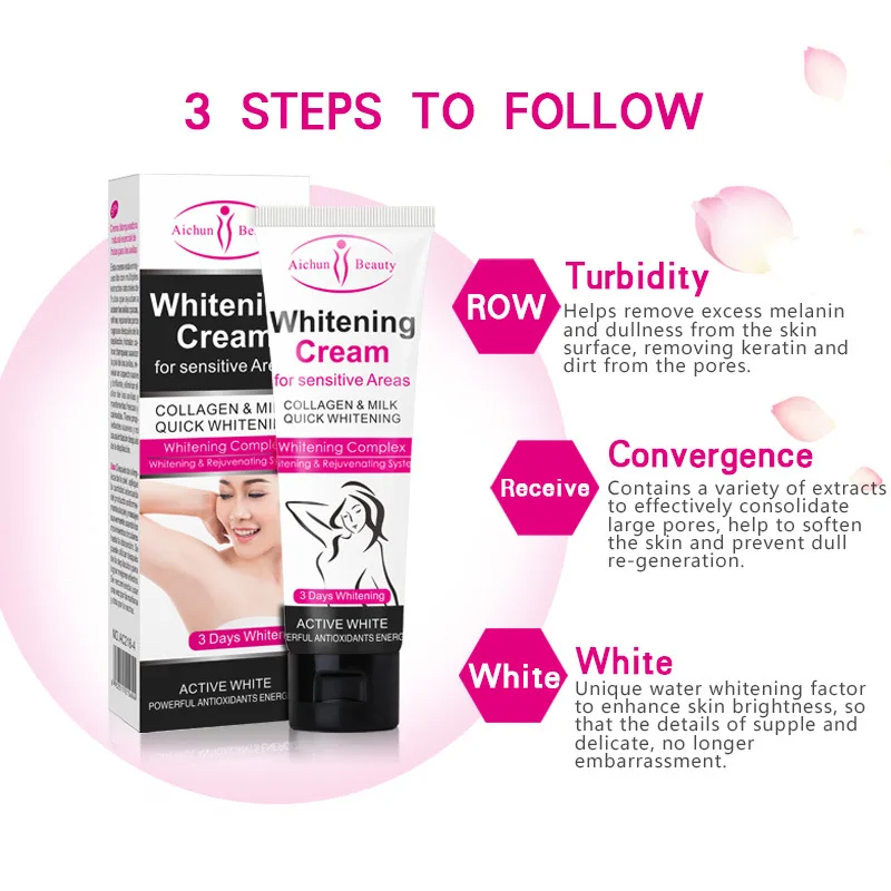 Cream-Body Skin-Care Aichun Beauty Korean Whitening And Private-Parts Underarm Knees