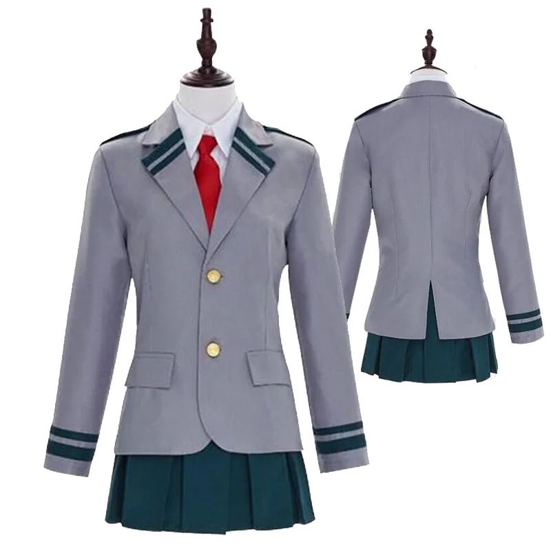 Cosroad Boku no Hero Academia Cosplay Costume Uniform Midoriya Izuku Todoroki Shoto Ochaco Uraraka Men Women School Uniforms0 (7)