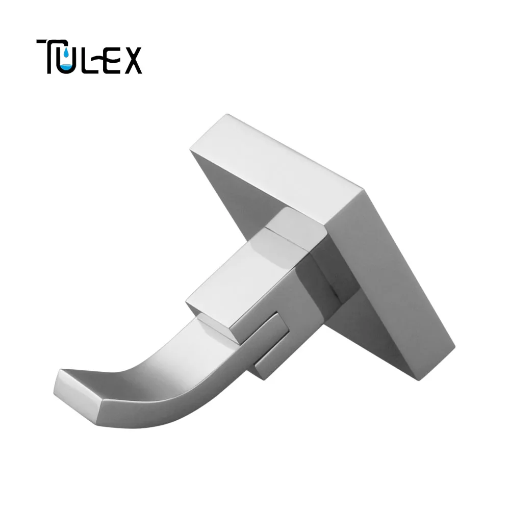 TULEX одно полотенце крючки для верхней одежды латунный крючок для одежды хороший дизайн настенный держатель аксессуаров для ванной Медь вешалка для ванной комнаты