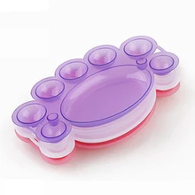 Цветные палитры для дизайна ногтей, пластиковые поддоны для рукоделия, профессиональные художественные краски ing 8-Well Gouache, акварельные палитры