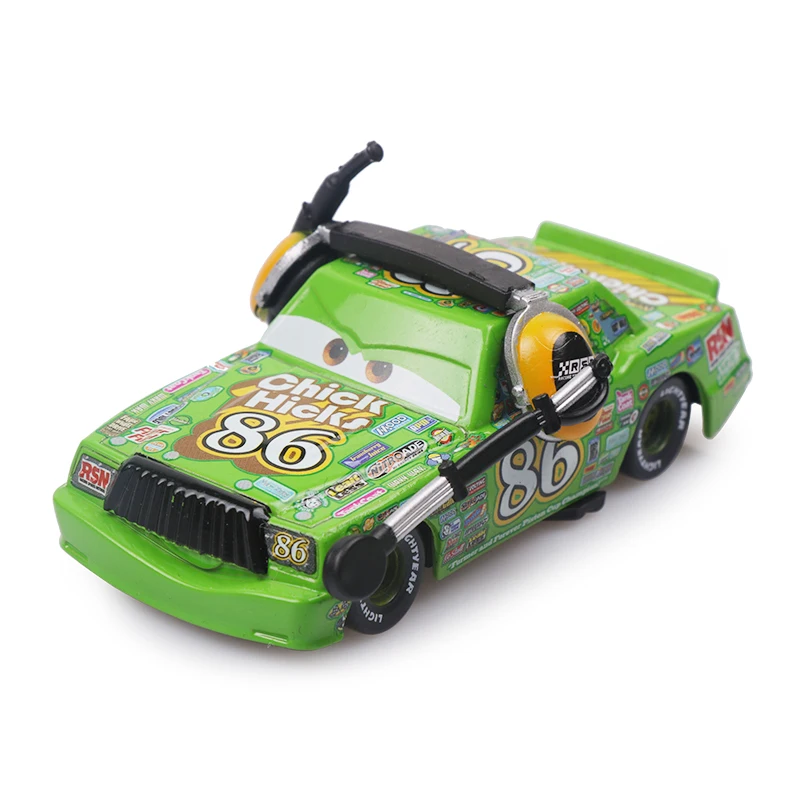 

Disney Pixar Cars 3 New Role Chick Hick Lightning McQueen Diecast Metal Car Model Christmas Birthday Best Gifts For Boys Kids