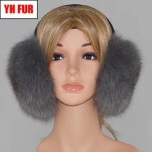 Новые DIY русские женские зимние теплые пушистые меховые наушники из натуральной лисы и ушанка роскошные меховые наушники ручной работы из натурального меха лисы