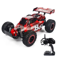 1:16 2WD Radio Controled Model Car Machine Remote Control Car 2.4G Remote Control High Speed Car RC Racing Car Toy for Children