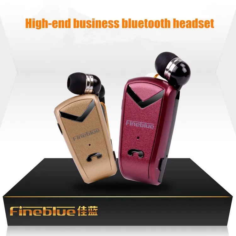 2 шт. Fineblue F-V2 Bluetooth стерео Бизнес гарнитура подскажите Беспроводной музыкальные наушники-вкладыши наушники кабель с зажимом наушник не F960