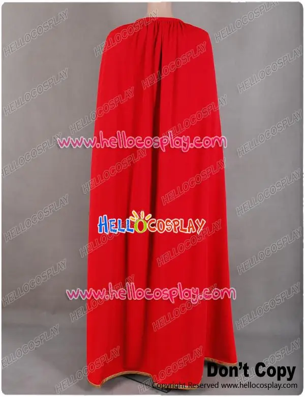  DC Comics Supergirl Super Girl Cosplay Costume Dress H008