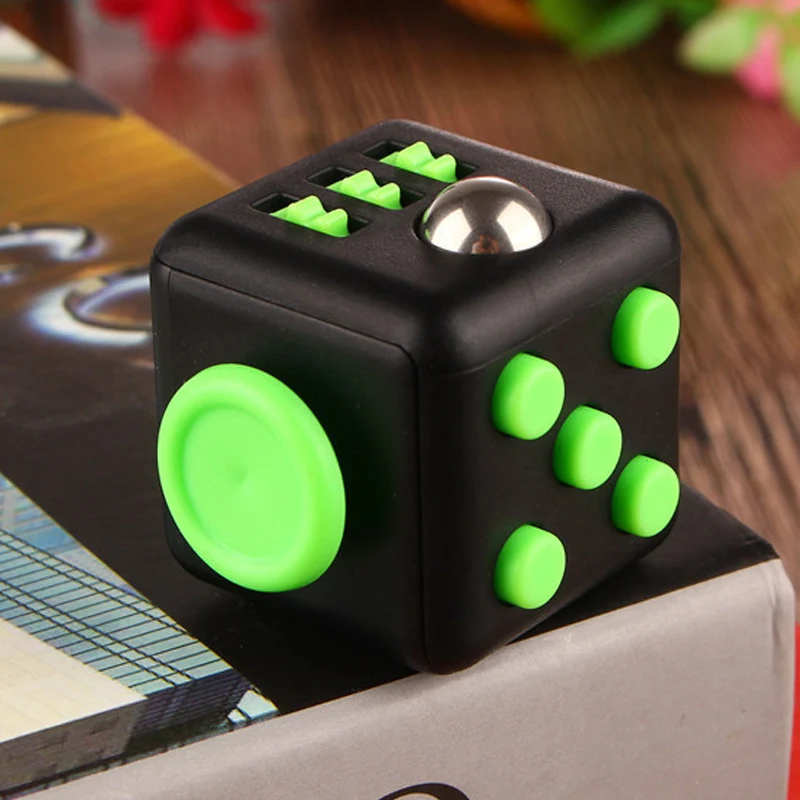 Fidget Cube Squeeze Fun Stress Reliever Relieves Anxiety and Stress Juguet Hand finger toys For Adults