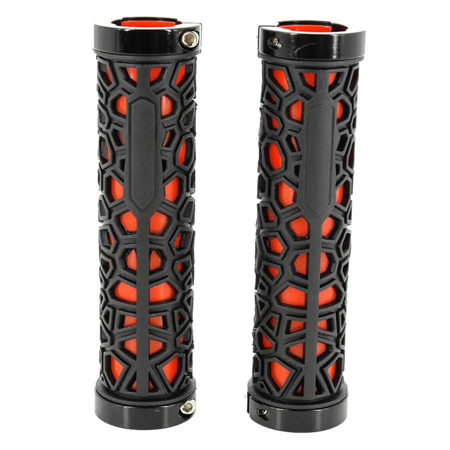 CGDS Bicycle Lock on Comfort Rubber Handle Grips Bike Handlebar Grips