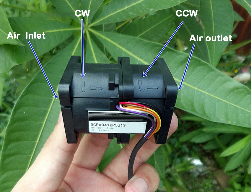 12V 1.4A 15 Вт Мощный boost 4056 Тип охлаждения высокоскоростным вентилятором шаровой подшипник 40*40*56 мм бесщеточный двигатель постоянного тока высокого качества