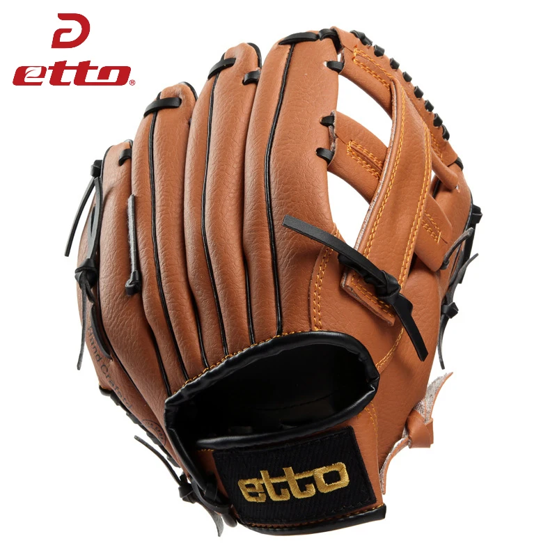 

2016 New 10/11 Inches Men Professional Baseball Glove PVC Right And Left Baseball Training Gloves Kids For Match Sports HOB004