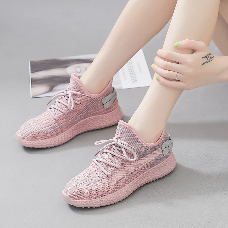

2019 High Quality Women Tennis Shoes Breathable Light Female Sneakers Gym Jogging Footwear Tenis Feminino Chaussure Femme Sport