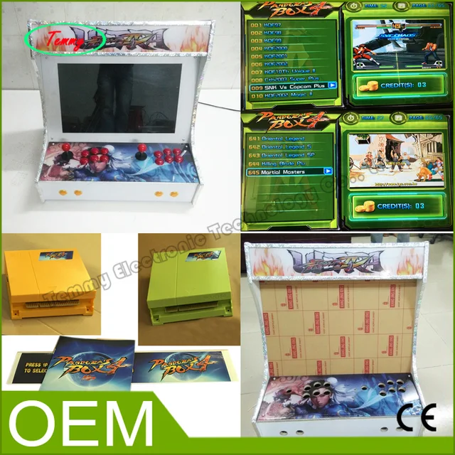 Cheap 22 inch LCD Mini Table Cocktail Arcade Machine With Classical Games 645 In 1PCB/With long shaft joystick