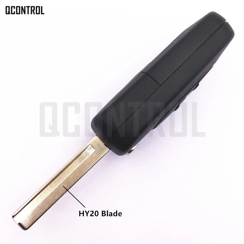 QCONTROL дистанционный ключ без ключа для KIA Rio RKE-4A01 или RKE-4A02 с ключом HY20