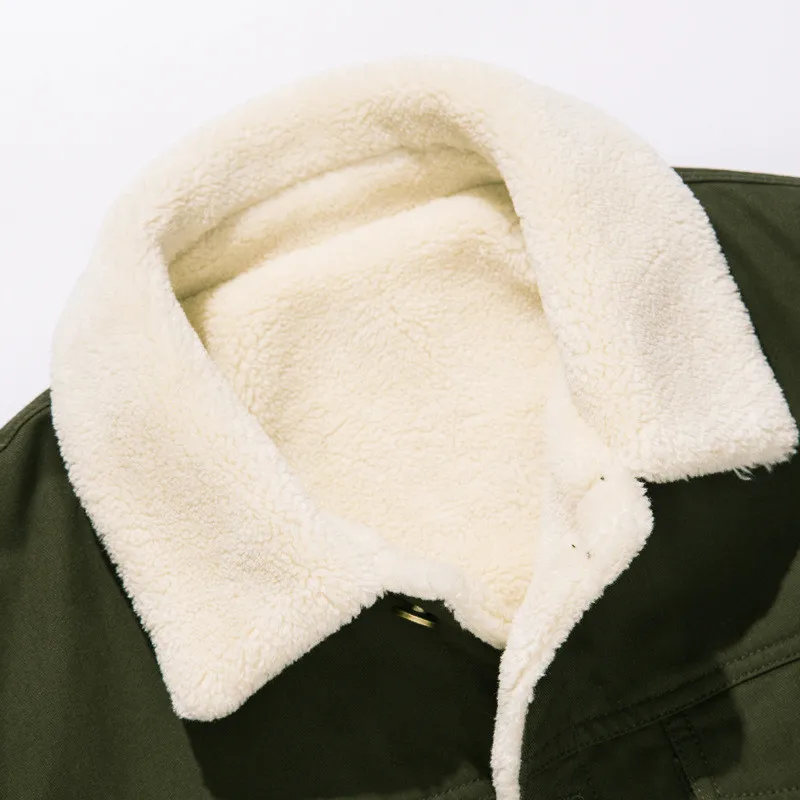 Zogaa Новая зимняя мужская теплая Толстая Рабочая куртка пальто с флисовой подкладкой для мужской верхней одежды Casaco Masculino уличная одежда большого размера M-4XL