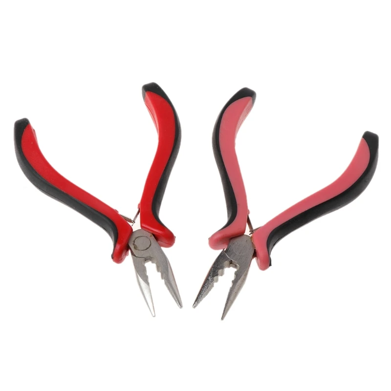 

Hair Extension Pliers Remover Tool For Micro Ring With Teeth 3Holes Loop Removal
