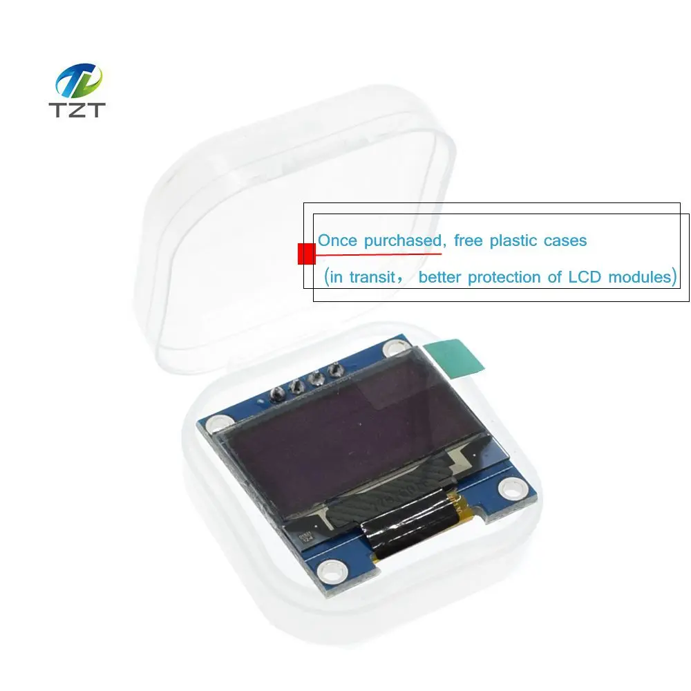 

10pcs White Blue and Yellow Blue color 0.96 inch 128X64 OLED Display Module For GREATZT 0.96 IIC SPI Communicate