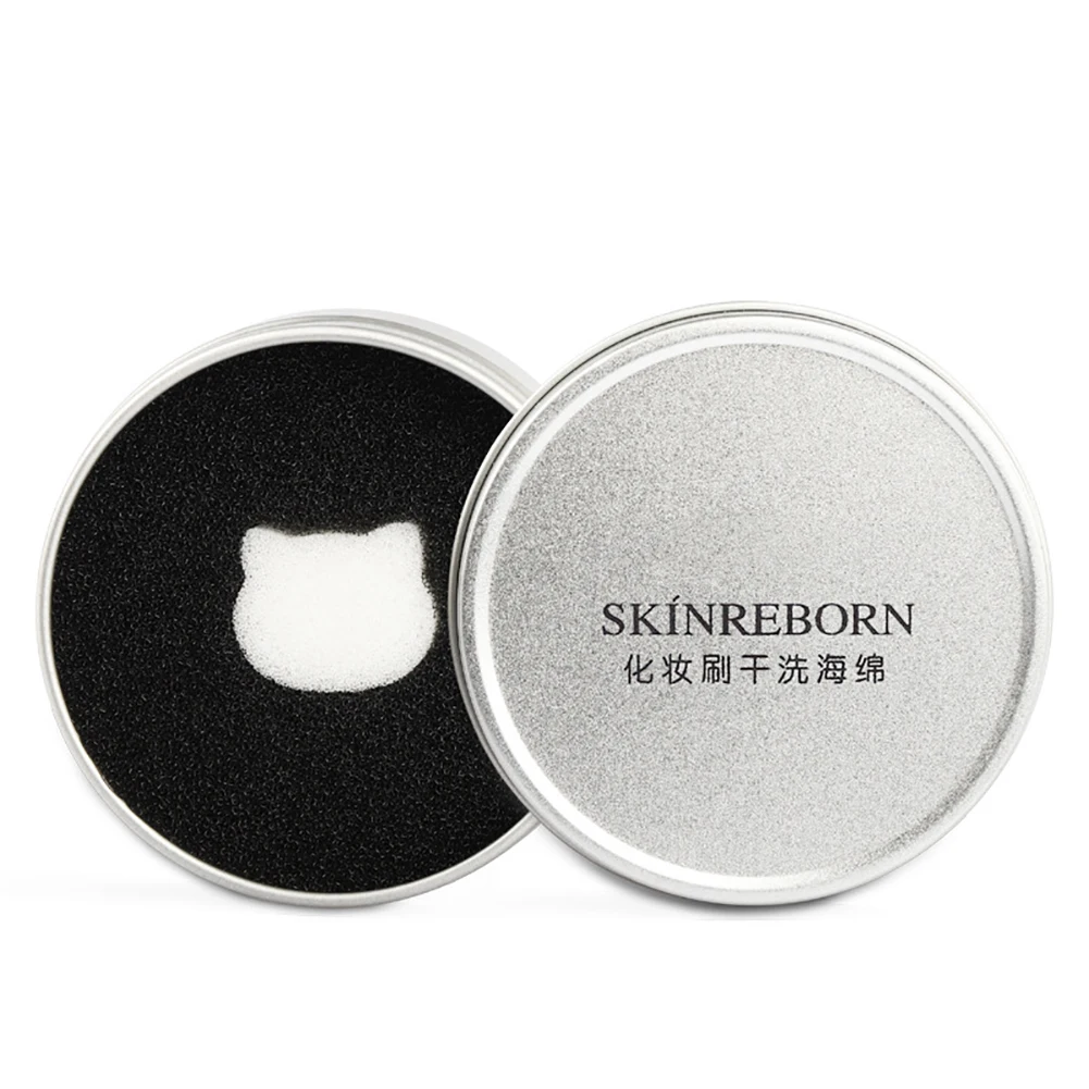 

Makeup brush cleaning box cleaning sponge tool eye shadow brush quick dry cleaning box for Lazybones special washer-free device