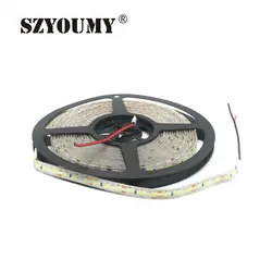 SZYOUMY IP65 Водонепроницаемый 120 светодиодный/м 2835 SMD Светодиодные ленты гибкий свет 600 светодиодный s/5 м 12 В 100 м/лот