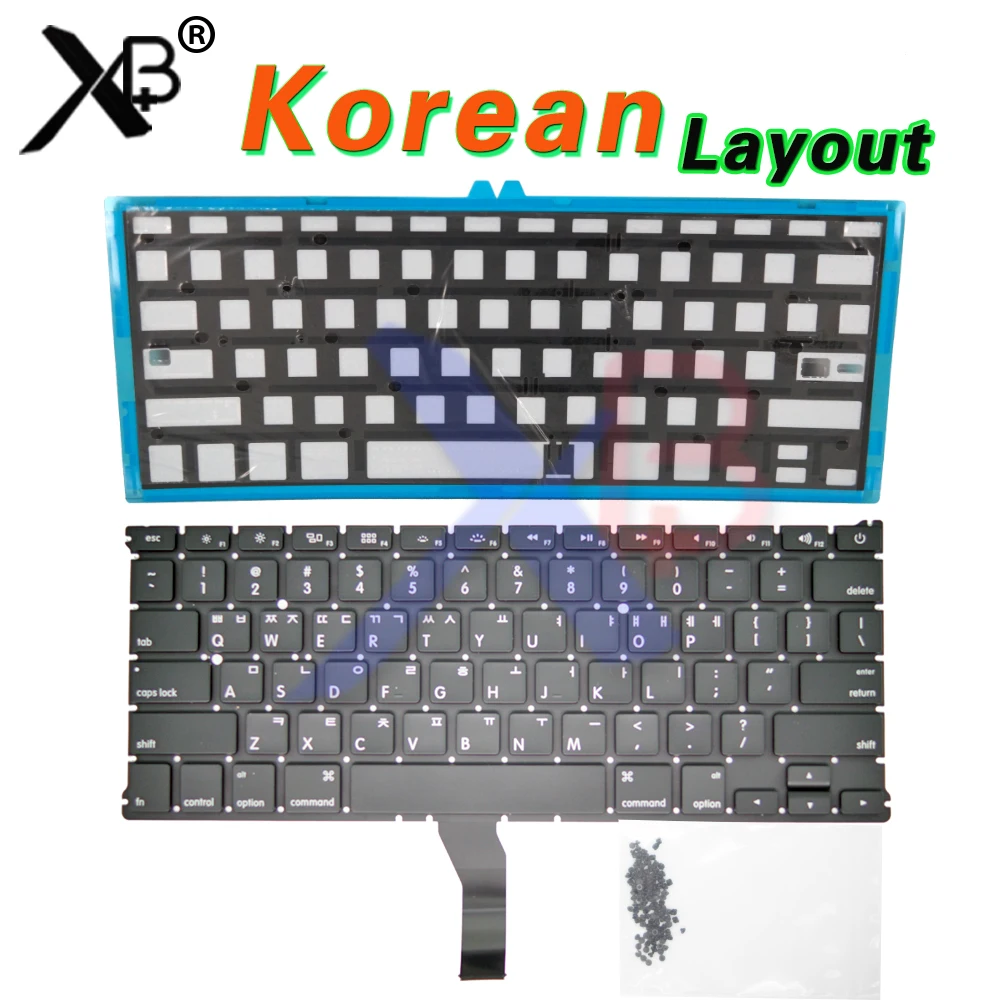 Korea keyboard For MacBook Air 13.3" A1369 A1466 Korean Korea keyboard