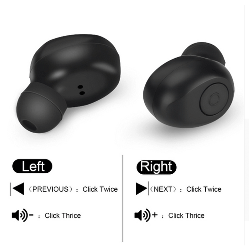 Bluetooth 5,0 гарнитура TWS беспроводные наушники Близнецы наушники 5D стерео кнопка управления IPX5 водонепроницаемые наушники
