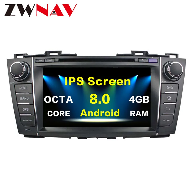 Sale 4G+32G android 8.0 car CD dvd player head unit for Mazada 5 / Premacy multimedia player car radio stereo gps navigation BT wifi 9