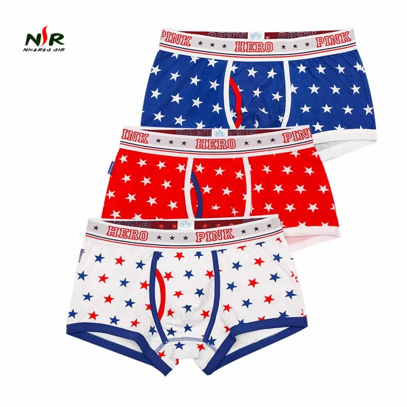 Pink Hero 3pcslot Men Underwear Boxers Fashion Sexy Cotton Men Boxer U Bag Brand Printing Cotton Underwear Mens Boxer Shorts Pink Hero 3pcslot Men Underwear Boxers Fashion Sexy Cotton Men Boxer U Bag Brand Printing Cotton Underwear Mens Boxer Shorts