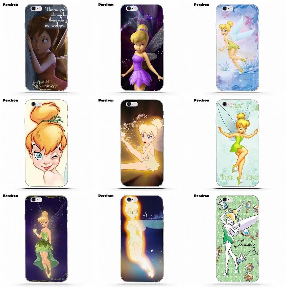 

Tinker Bell Peter Pan Soft TPU Phone Capa For Huawei P7 P8 P9 P10 P20 P30 Lite Mini Plus Pro 2017 2018 2019