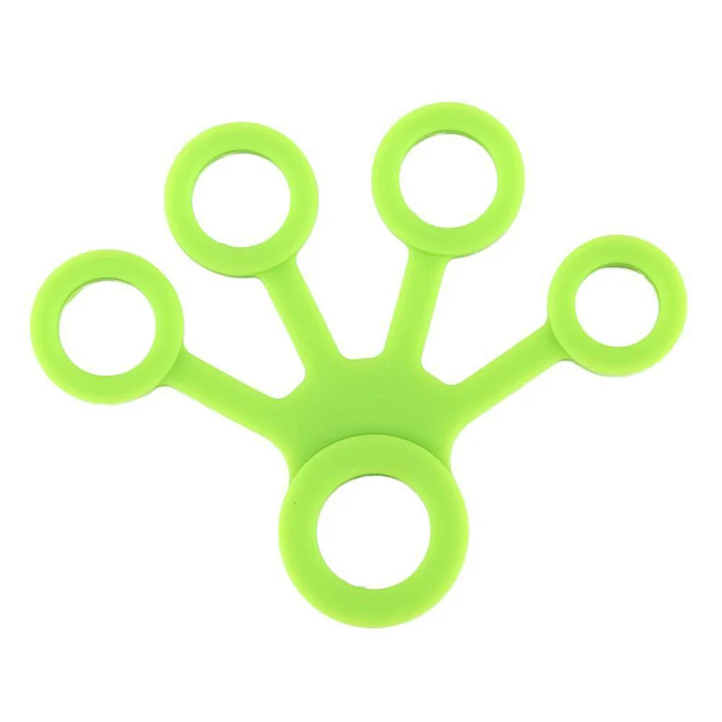 

Finger Hand Grip Strengthener Silicone Hand Resistance Band Strength Trainer Fingers Exerciser FH99