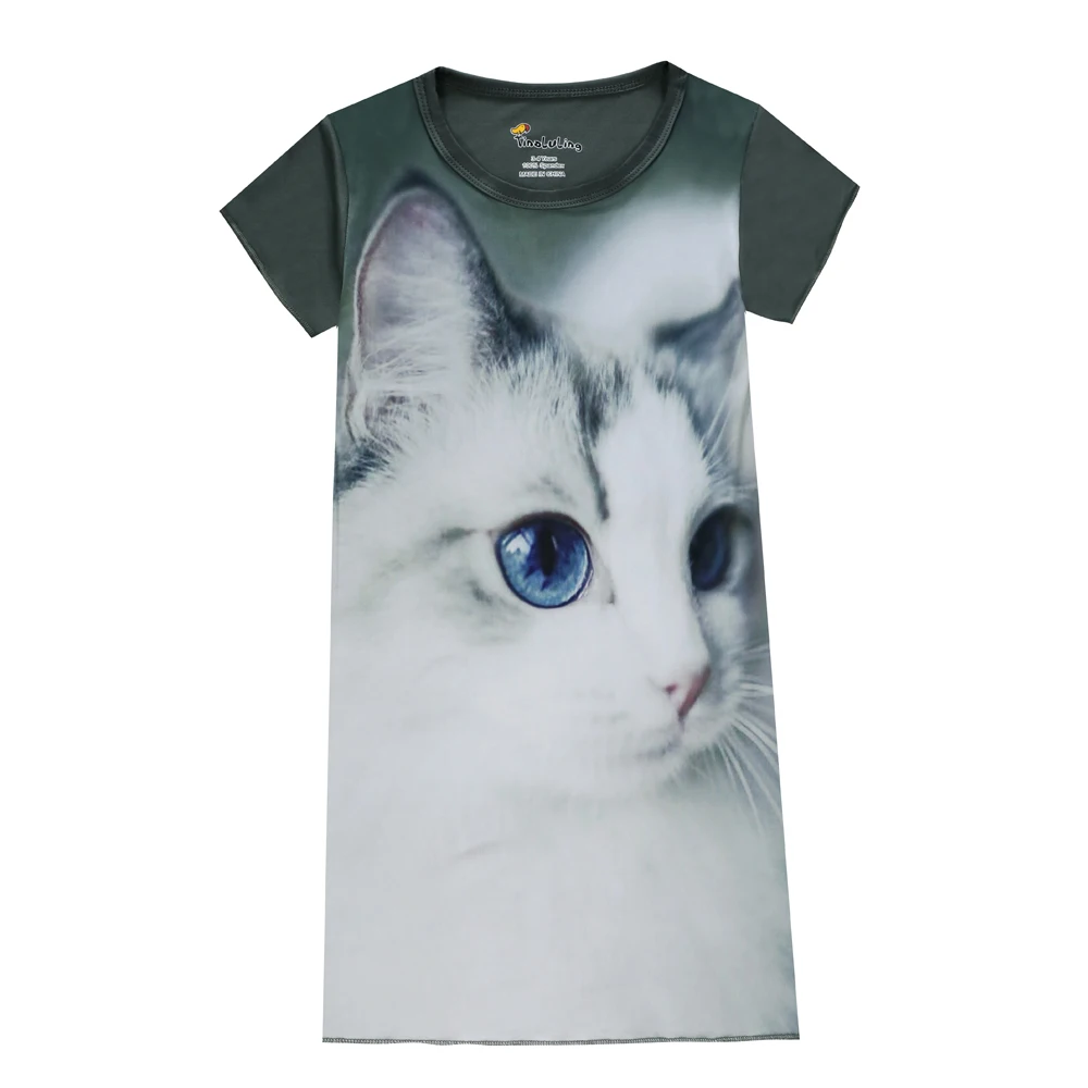 

Girls Summer Dress Baby Girl Clothes Vestidos Brand Kids Dresses for Girls Kids Animal Cat Panda Children Princess Party Dress