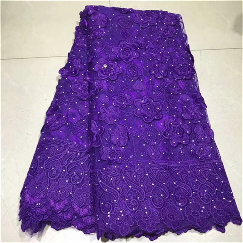 New Design African Dry Lace Fabrics High Quality Cotton Fabric Swiss Voile big stones In Switzerland | Дом и сад