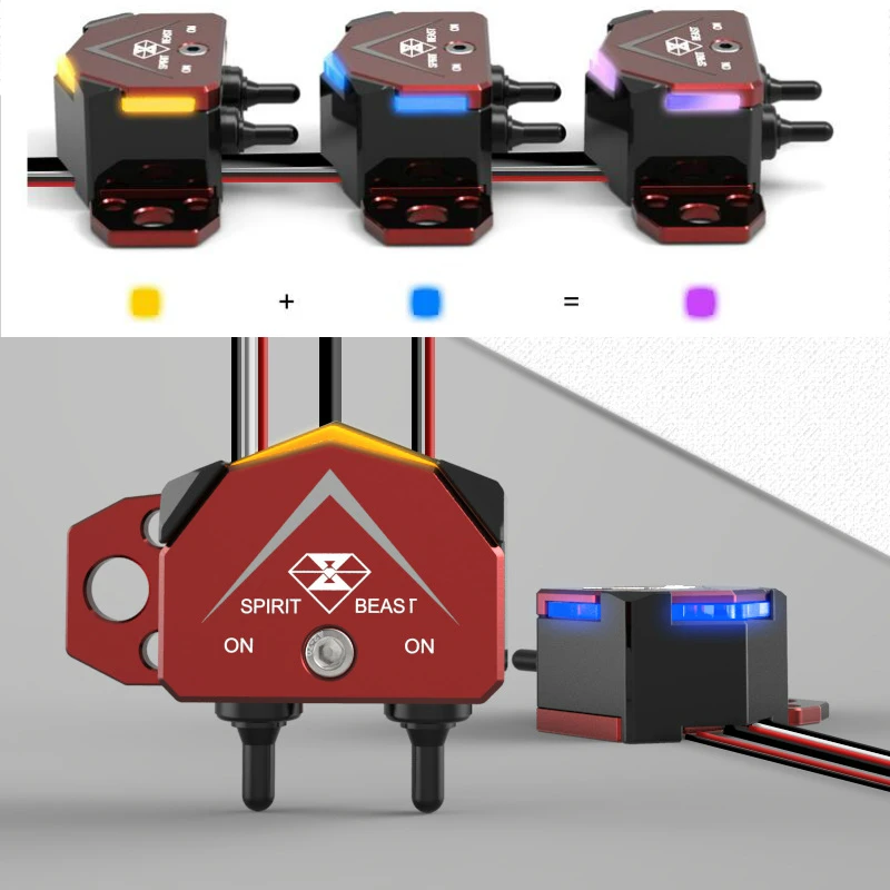 50 шт. Мотоцикл CNC Алюминиевые сплавные переключатели алюминиевый блок выключателей рулевая фара переключатель двойной вспышки освещения(6,8