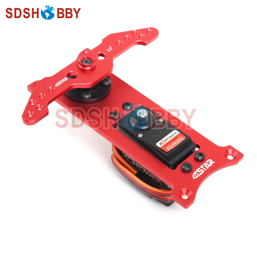 

6STARHOBBY High Quality CNC Metal Servo Rudder Mount Set for One Servo