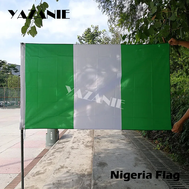 Суперполи флаг Нигерии для Кубка мира по футболу 90x150 см 3x5 футов|custom banner|nigeria