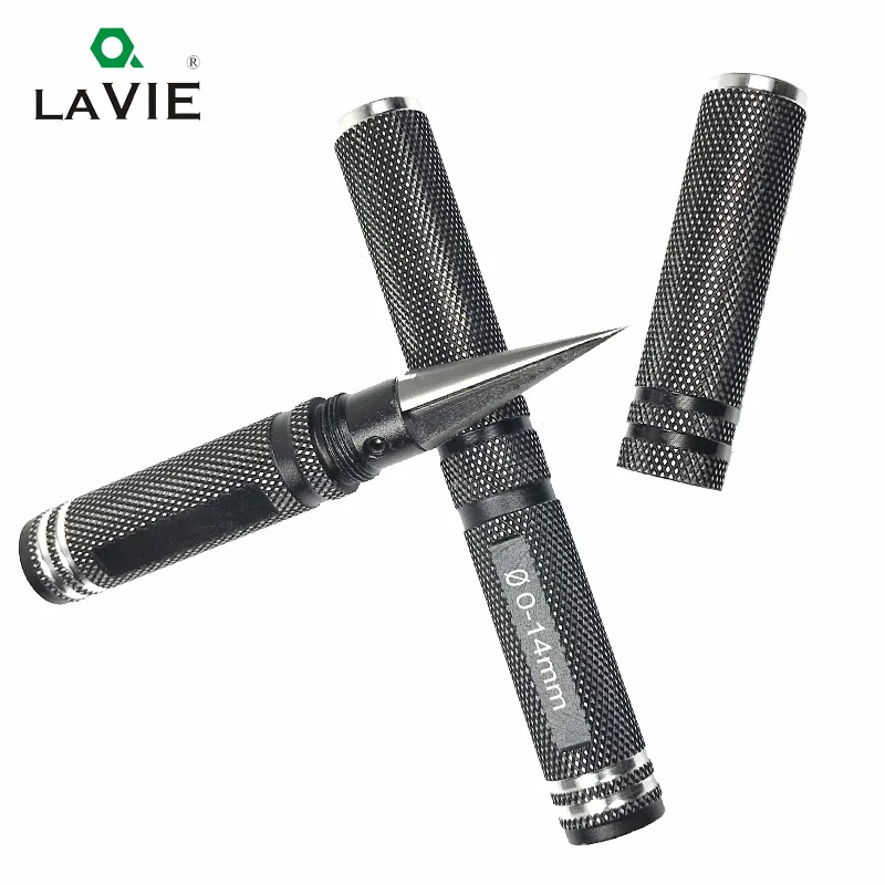 

LA VIE 0-14mm Black Model Opener Reamer Metal Steel Hole Saw Opening Plastic Sheel Cutter Drilling Tools Hobby Drill Kit DB03001
