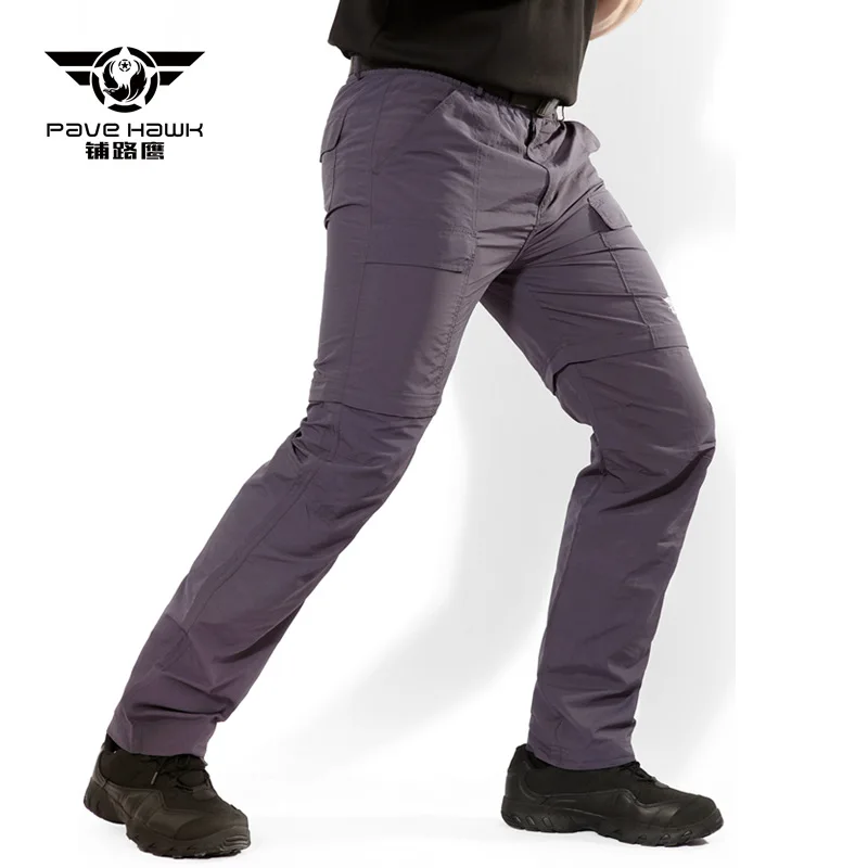 Камуфляжные брюки-карго, военные армейские съемные тактические брюки, быстросохнущие брюки-карго, брендовые уличные спортивные походные брюки для мужчин