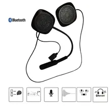 2-е поколение мотоциклетный шлем гарнитура беспроводные Bluetooth наушники Динамик Громкая связь Музыка Автоматический вызов ответ домофон