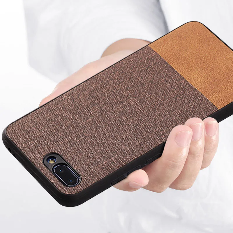 

For Honor 10 Case Linen Texture Cotton Phone Bag Case Full Protection Shockproof Cover For Honor 10 V10 View 10 Honor 8X Max 9N