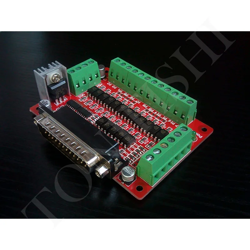 

CNC interface plate parallel port DB25 photoelectric isolating optocoupler EL817