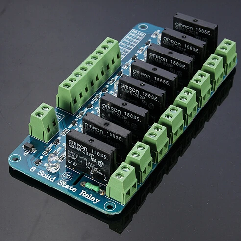 8-канальный сетевой видеорегистратор 5 V твердотельные реле зарядная Модульная плата. OMRON реле SSR 4 Ардуин Raspberry Pi