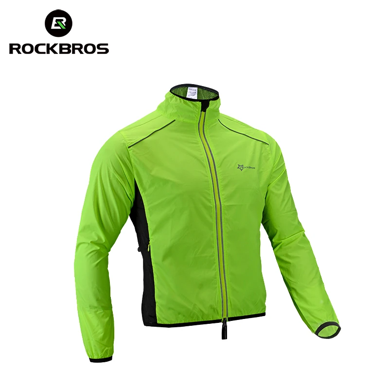 ROCKBROS Winddicht Fahrrad Weste Atmungsaktiv Reflektierende Polyester  Jacke Sicherheit Sleeveless MTB Road Bike Jersey Radfahren Ausrüstung