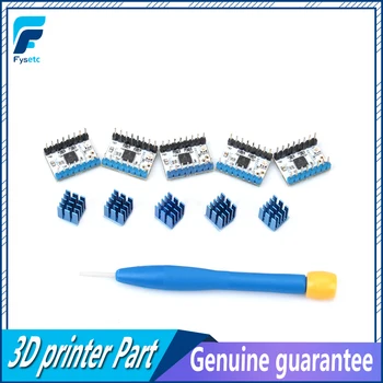 

5pcs TMC2208 Stepping Motor Mute Driver Stepstick Power Tube Built-in Driver Current 1.4A Peak Current 2A Replace TMC2100