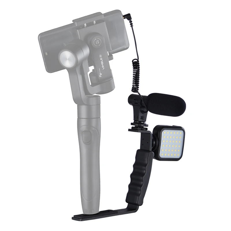 Ручной l-образный стабилизатор, кронштейн расширения, ручка для DJI Osmo Mobile Zhiyun Smooth 4, стабилизатор, аксессуары