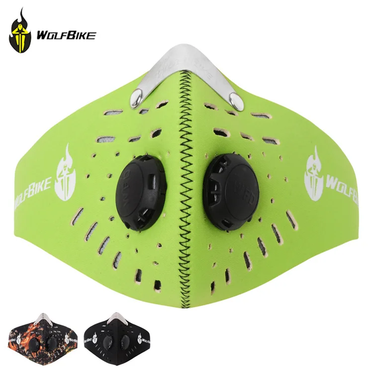 Велосипедная маска WOSAWE с активированным фильтром для езды на открытом воздухе