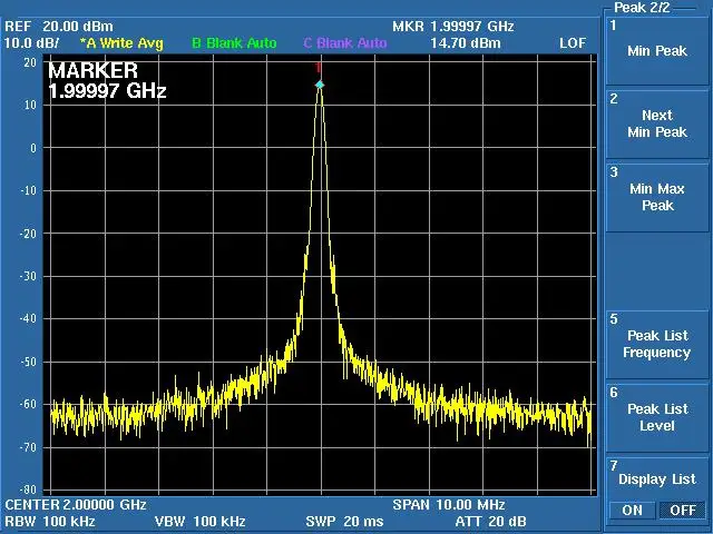 ADF4355 цветной сенсорный экран модуль развертки частоты источник сигнала VCO микроволновый синтезатор частоты PLL