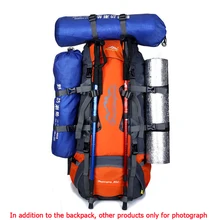 80L Gran Viajes Acampar Al Aire Libre Senderismo Profesional Táctico Mochila Unisex Mochilas Bolsa de Deporte de Escalada Trekking de Utilidad