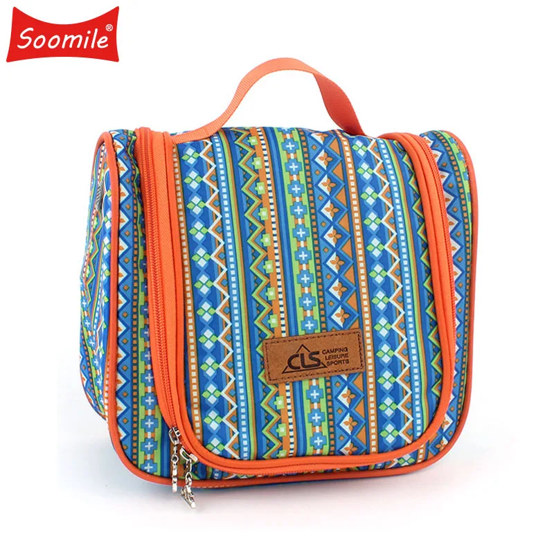 

Hanging Toiletry Kits With Mirror Suitcases Organizer Women toilet bag Travel Toiletry Bag