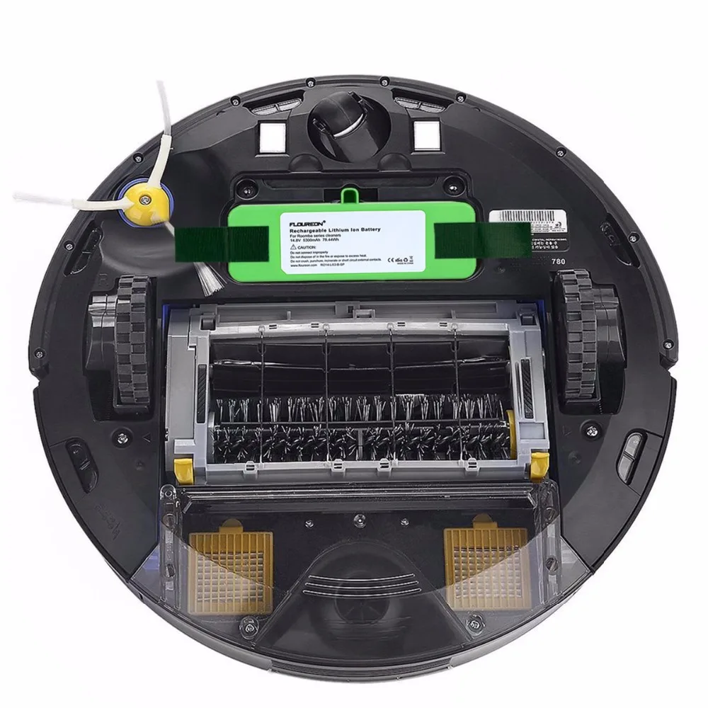 Floureon 14 8 V 5300 mAh для iRobot робота Пылесос аккумуляторная литий ионная батарея 500 600 700