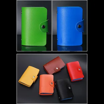 

Wholesale Brand Card Holder Wallet Pu Leather Credit Card Wallet And Women New High Quality Card Wallet Business Travel Card